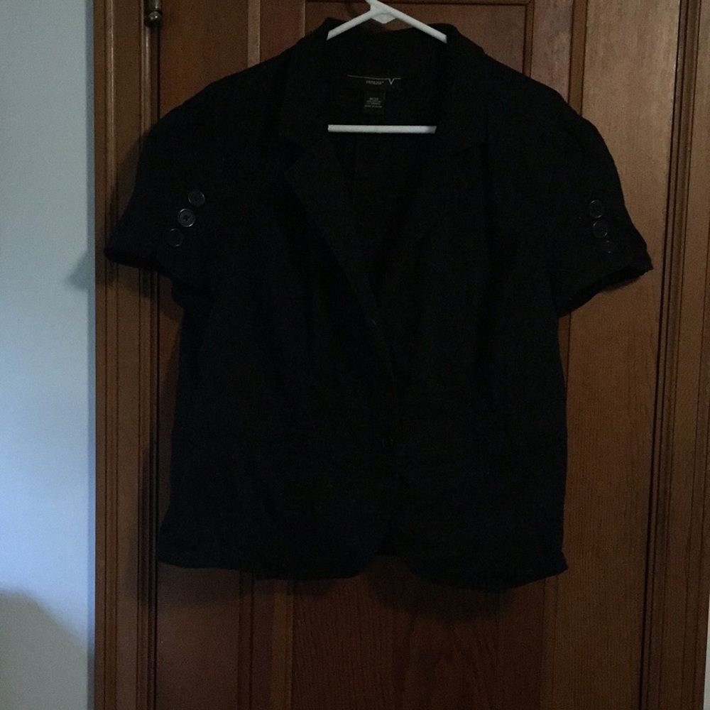 Lane Bryant short sleeve jacket